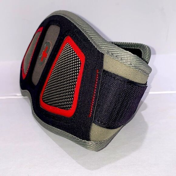 Harbinger 6" Contour FlexFit Weight Lifting Belt Black/Gray/Red Size Medium - Picture 7 of 12